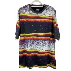 Pelagic Black Label Men’s Sonar Seascape Fish T-Shirt